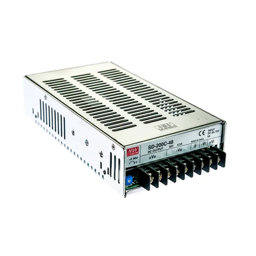 SD-200C-48 DC-DC преобразователь; P вых: 201.6 Вт; U вх: 36 - 72 В; U вых: 48 В/4.2А; Mean Well